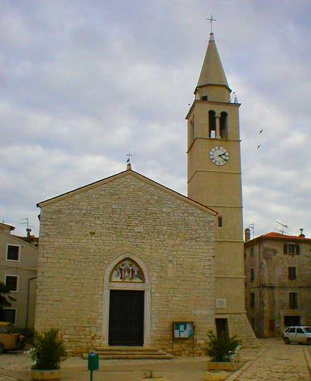 Crkva Sv. Kuzme i Damjana u Fa�ani. 